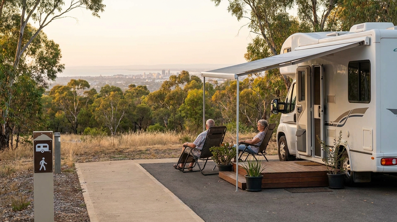 RV Camping in Adelaide for Seniors - Comfort Sites 2026
